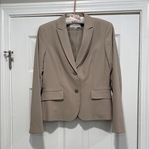 Calvin Klein Women's Beige Blazer